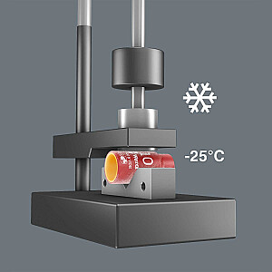 Antgalis Wera Cyclops 6x46 - 8790 B VDE, izoliuotas, su 3/8" pavara