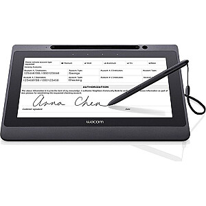 Графический планшет Wacom Signature Set DTU-1141 B (черный, включая программное обеспечение Sign pro PDF для Windows)