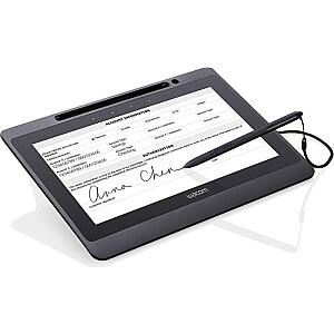 Wacom Signature Set DTU-1141 B grafinis planšetinis kompiuteris (juodas, su Sign pro PDF programine įranga, skirta Windows)