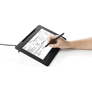 Wacom Signature Set DTU-1141 B grafinis planšetinis kompiuteris (juodas, su Sign pro PDF programine įranga, skirta Windows)