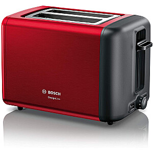 Kompaktiškas skrudintuvas Bosch Design Line TAT3P424DE (raudona/juoda)