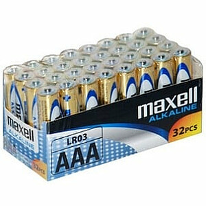 Maxell Baterija AAA / R03 32vnt.