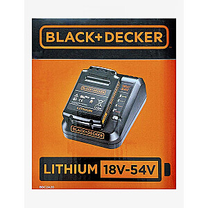 BLACK + DECKER pakrovėjas + baterija BDC2A20 18V 2Ah