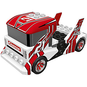 Carrera GO Build 'n Race — гоночный грузовик, белый — 20064191