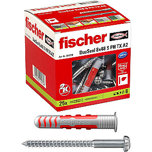 Fischer DuoSeal 8x48 S A2 (25)