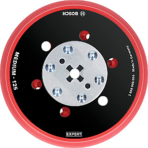 Bosch kelių skylių apdaila 125 mm vidutinė M8 + 5/16 - 2608900004 EXPERT ASSY