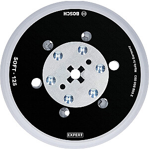 Bosch kelių skylių plokštė 125 mm minkšta M8 + 5/16 - 2608900003 EXPERT ASSY