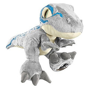 Schmidt Spiele Jurassic World, mėlynas, minkštas žaislas (pilka/mėlyna, 30 cm)