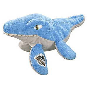 Schmidt Spiele Jurassic World, Mosasaurus, мягкая игрушка (синий/серый, 29 см)