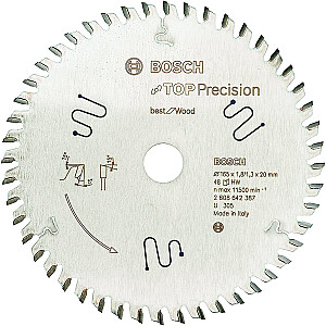 Bosch Top Precision Best for Multi Material diskinio pjūklo diskas (165 mm)