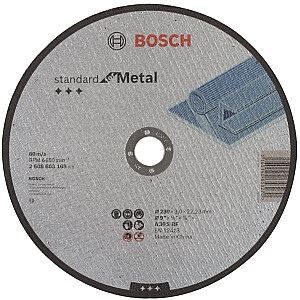 Bosch standartinis metalo pjovimo diskas 230 x 3,0 mm (A 30 S BF)