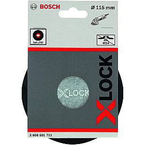 Atraminis padas Bosch X-LOCK minkštas, Ø 115 mm, šlifavimo padas