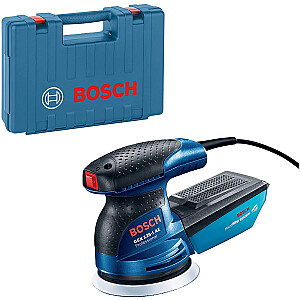 Эксцентриковая шлифовальная машинка Bosch GEX 125-1 AE Professional (синий/черный, футляр, 250 Вт)