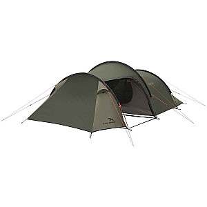 Туннельная палатка Easy Camp Magnetar 400 Rustic Green (оливковый/серый, модель 2022 г.)