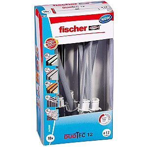 Дюбель-рычаг fischer DUOTEC 12 LD (светло-серый/красный, 10 шт.)