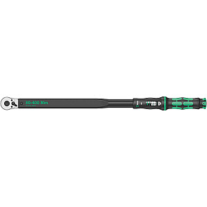 Динамометрический ключ Wera с реверсивной трещоткой Click-Torque C 5 (черный/зеленый, выход 1/2)