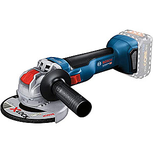 Akumuliatorinis kampinis šlifuoklis Bosch X-LOCK GWX 18V-10 Professional Solo, 18 V (mėlyna/juoda, be akumuliatoriaus ir įkroviklio)