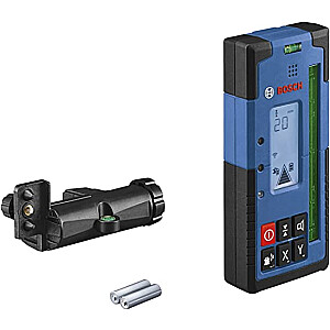 Lazerinis imtuvas Bosch LR 65 G Professional, su laikikliu (mėlyna/juoda, besisukantis lazerinis GRL 650 CHVG)