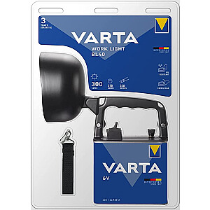 Varta WorkFlex BL40, фонарь рабочий (черный)