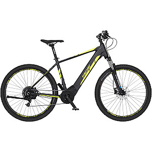 Велосипед FISCHER Montis 5.0i (2022 г.), Pedelec (серый/желтый, рама 46 см, 29)