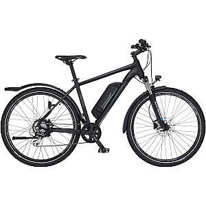 Велосипед FISCHER Terra 2.1 (2022), Pedelec (черный (матовый), рама 48 см, 27,5)