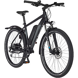 Велосипед FISCHER Terra 2.1 (2022), Pedelec (черный (матовый), рама 48 см, 27,5)