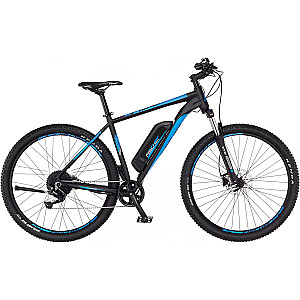 Велосипед FISCHER Montis EM1724.1 (2022 г.), Pedelec (черный/синий, рама 51 см, 29)