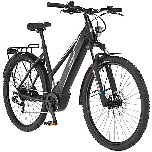 Велосипед FISCHER TERRA 5.0i (2022), Pedelec (черный (матовый), рама 27,5, 44 см)