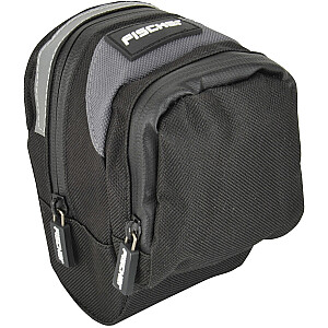 Велосипедная седельная сумка FISCHER, велосипедная корзина/сумка (черный/серый)