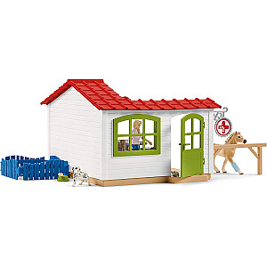 Ветеринарная практика Schleich Farm World с домашними животными, игрушечная фигурка