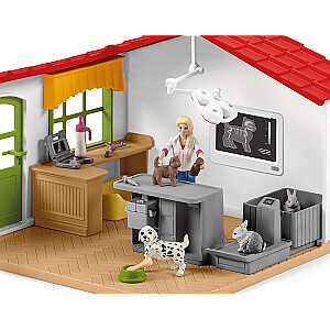 Ветеринарная практика Schleich Farm World с домашними животными, игрушечная фигурка