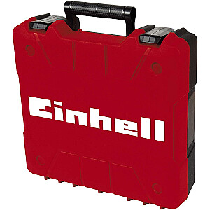 Akumuliatorinis smūginis gręžtuvas Einhell TE-CD 18/2 Li-i +22, 18V (raudona/juoda, Li-Ion baterija 2,5 Ah, E-Box Basic dėklas + grąžtų komplektas)