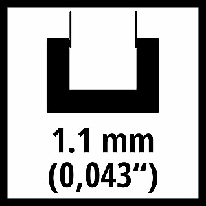 Сменный меч Einhell 4500194, меч-пила (20см, 1,1мм)