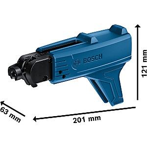 Магазинная насадка Bosch GMA 55, для отверток для гипсокартона (синяя)