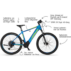 FISCHER E-Bike Montis 6.0i (2022 г.) - (синий, рама 46 см, 29)