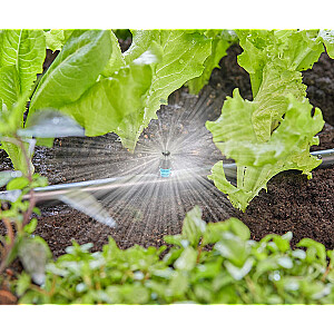 Purškimo antgaliai Gardena Micro-Drip-System 360, 5 vnt. (juoda/turkio spalvos, 2023 m. modelis)