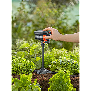 Gardena Micro-Drip-System prailginimo vamzdis OS 90 kvadratiniam purkštuvui (tamsiai pilkas, 2 vnt., 20 cm, modelis 2023)