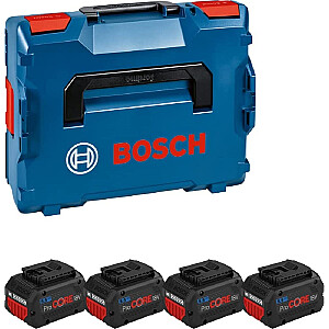 Bosch 4 X PROCORE18V 5,5 Ah PROFESSIONAL, baterija (mėlyna/juoda)