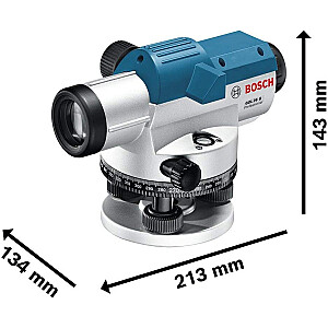 Оптический нивелир Bosch GOL 26 G Professional (синий, корпус, единица 400 гон)