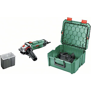 Угловая шлифовальная машина Bosch PWS 850-125 + SystemBox (зеленый/черный, 850 Вт)
