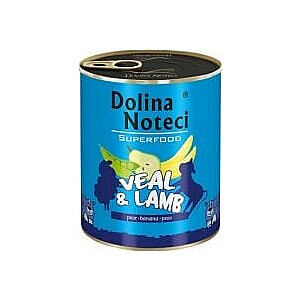 Dolina Noteci Dolina Noteci Premium Supermaisto pyragaičiai su veršiena ir ėriena 800g skardinė