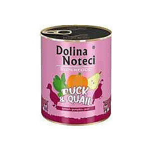 Dolina Noteci Dolina Noteci Premium Superfood Pies Duck and quail 800г банка