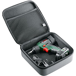 Akumuliatorinis gręžtuvas Bosch EasyDrill 12, 12V (žalia/juoda, ličio jonų baterija 1,5Ah)