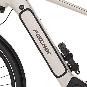 Велосипед FISCHER Viator 7.0i (2023), Pedelec (светло-серый, рама 28", 55 см)