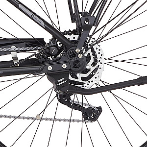 Велосипед FISCHER Viator ETD 1861 (2023), Pedelec (черный (матовый), рама 28", 44 см)