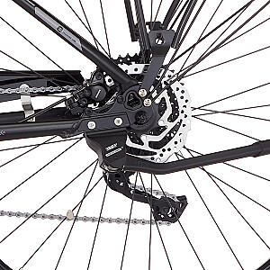 Велосипед FISCHER Viator ETD 1861 (2023), Pedelec (черный (матовый), рама 28", 49 см)