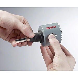 Bosch Power-Change 3/8 9,5 mm adapteris (juodas)