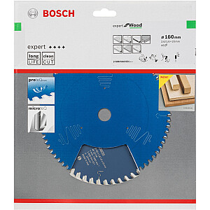 Diskinio pjovimo diskas Bosch Expert for Wood, 160 mm, 48Z (skersmuo 20 mm)