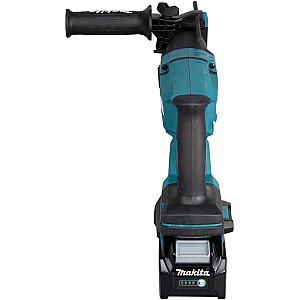 Аккумуляторный комбинированный перфоратор Makita HR007GM201 XGT, 40 В, перфоратор (синий/черный, 2 литий-ионных аккумулятора 4,0 Ач)