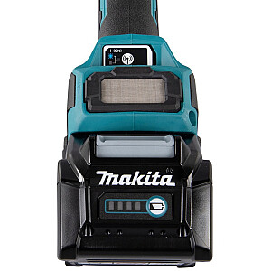 Аккумуляторная угловая шлифовальная машина Makita GA038GT201 XGT, 40 В (синий/черный, 2x Li-Ion XGT аккумулятор 5,0 Ач, кейс)